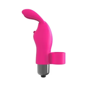 The 9's Flirt Bunny Finger Vibrator - Pink