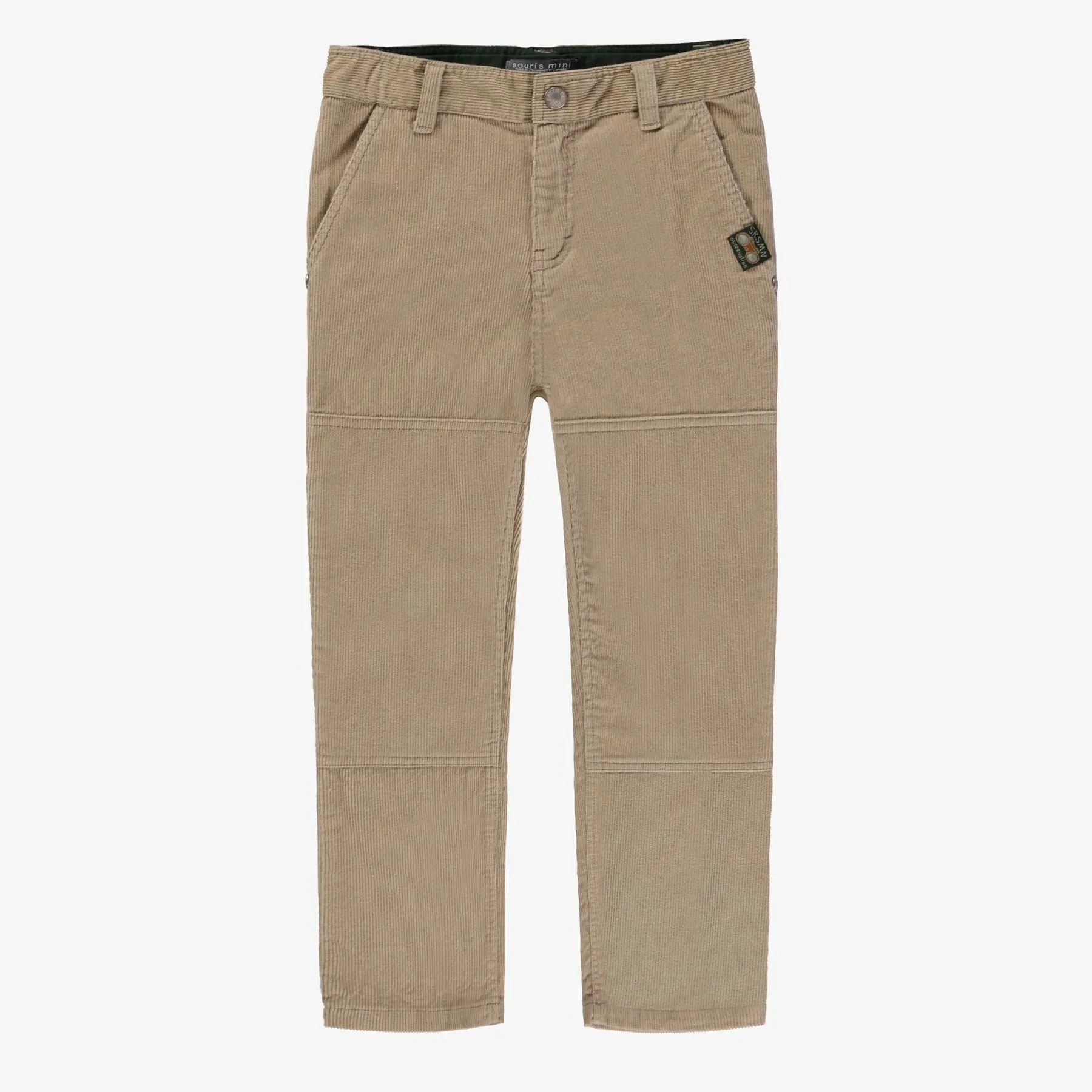 The Douglas Corduroy Work Pant - Beige - KIDS