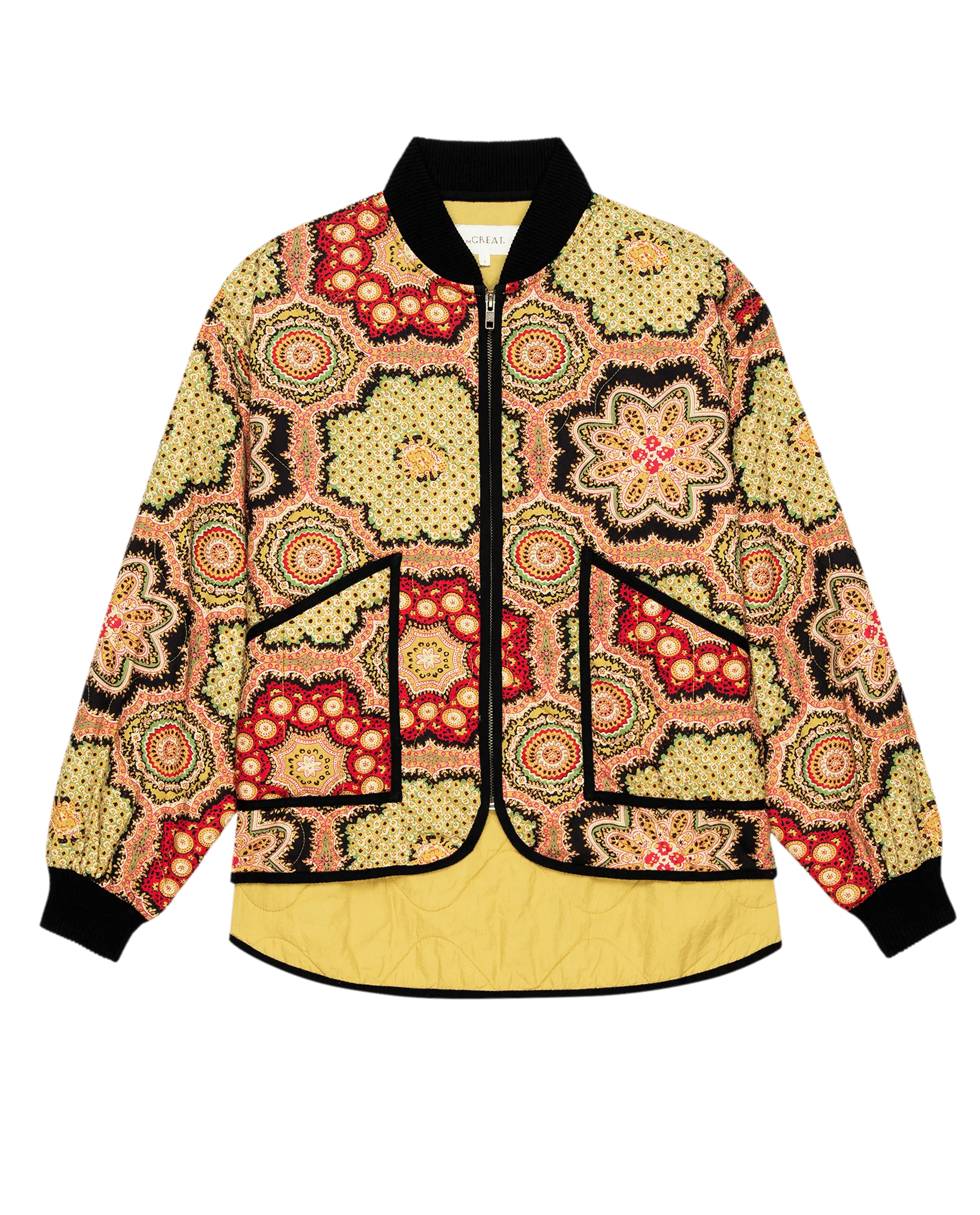 The Quilted Jacket. -- Patchwork Print