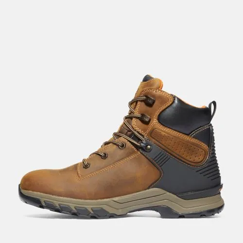 TIMBERLAND MEN'S HYPERCHARGE 6" WATERPROOF WORK BOOT SOFT TOE