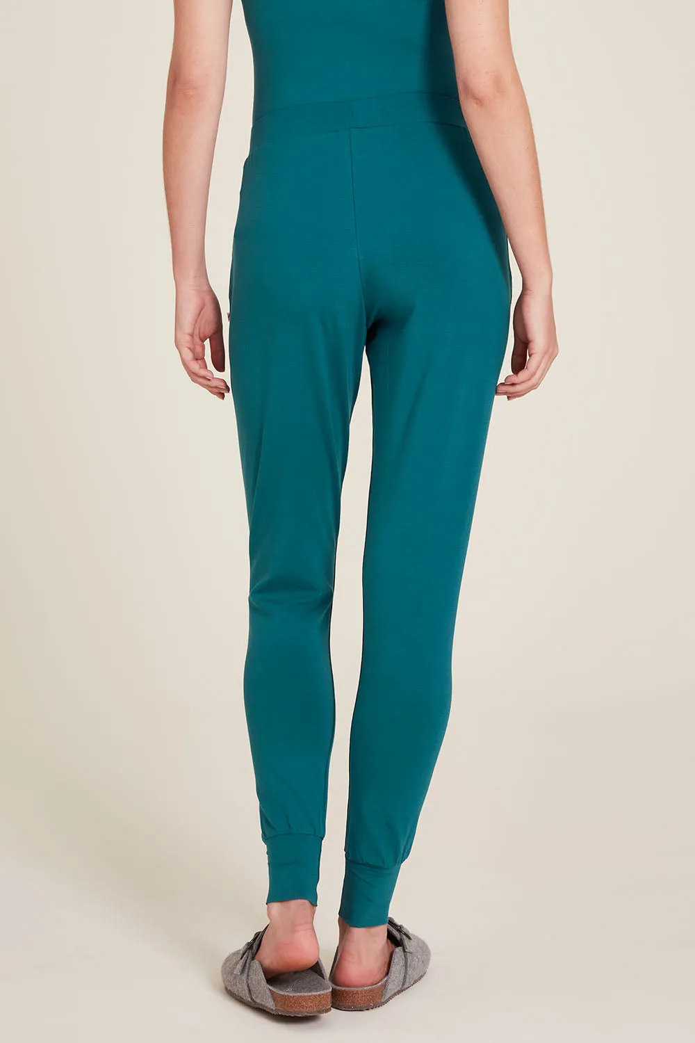 Tranquillo Bermuda Blue Tencel Joggers