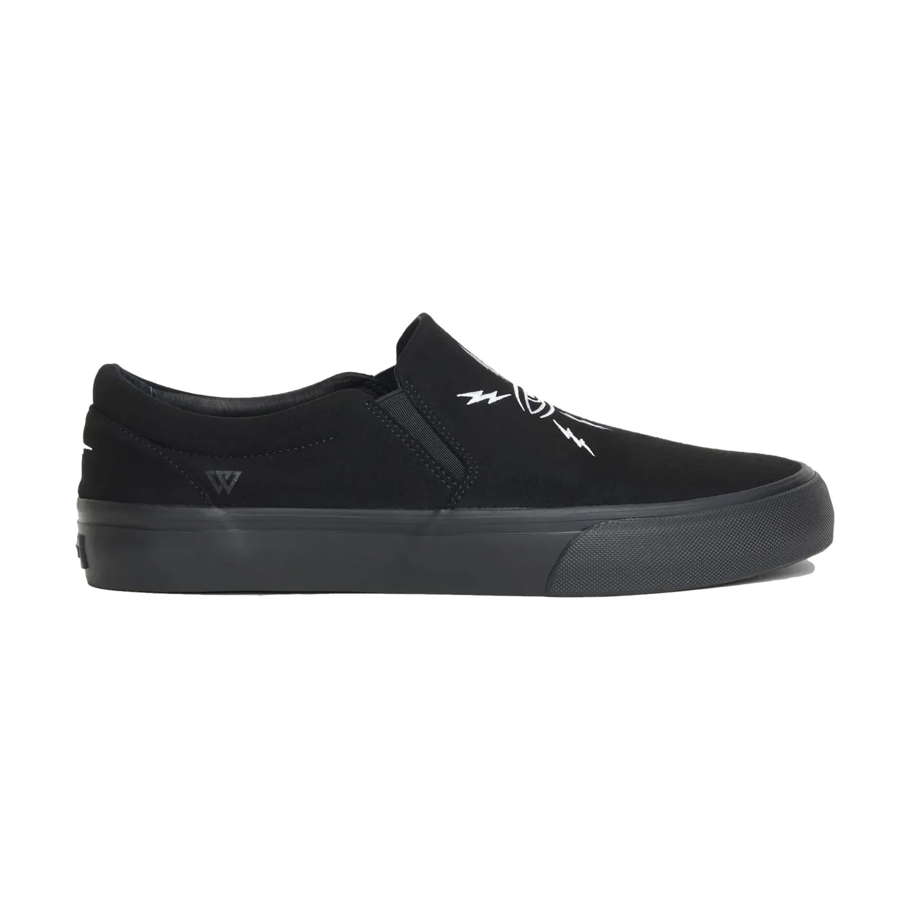 Warsaw Stranger Templeton Blk/Blk Synthetic Slip On