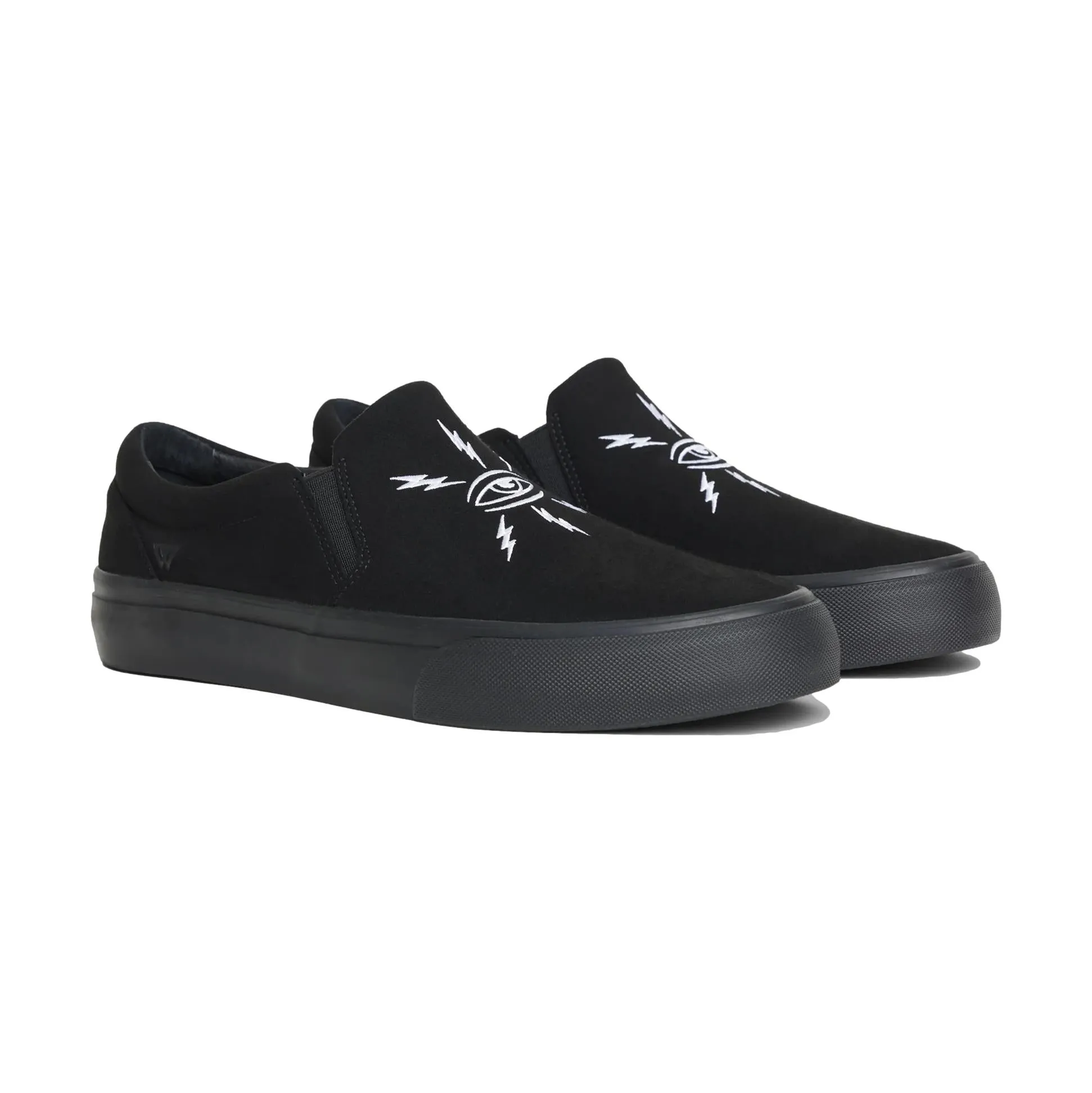 Warsaw Stranger Templeton Blk/Blk Synthetic Slip On