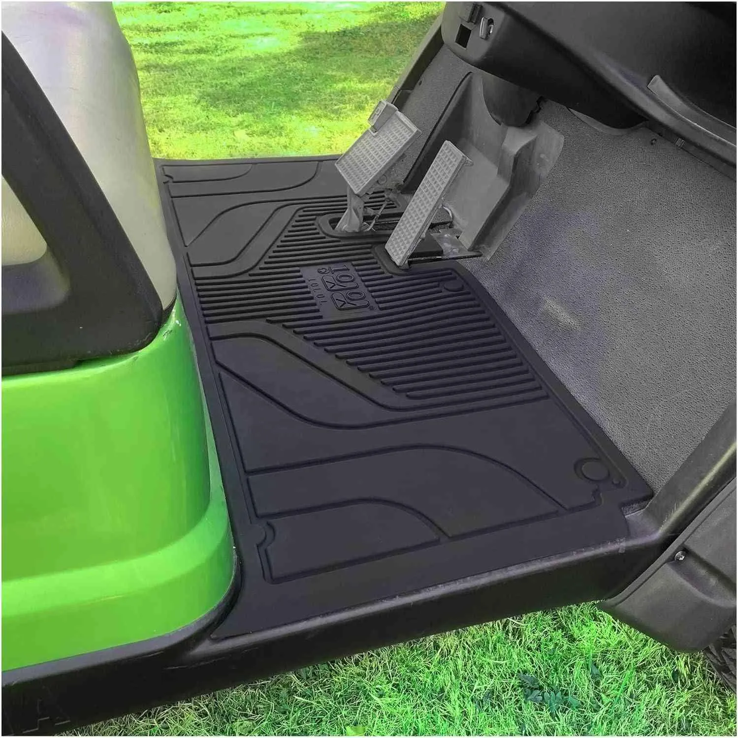 Wear-resistant golf cart floor mats suitable for Yamaha, EZGO, Club Car - 10L0L