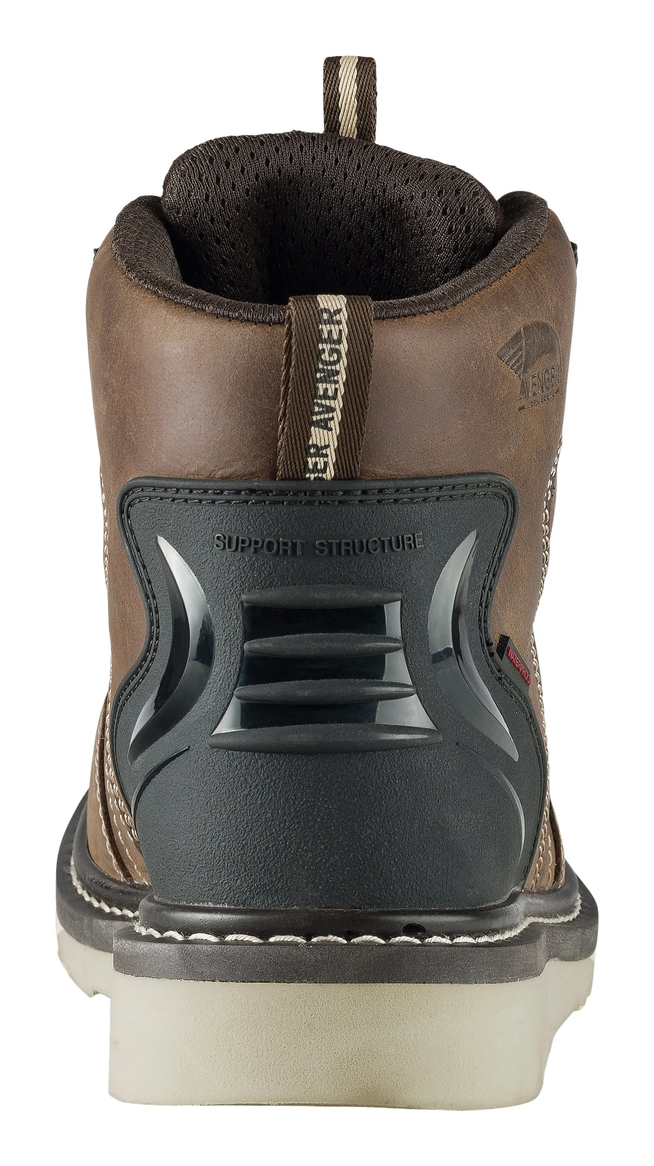 Wedge Brown Soft Toe EH PR WP 6" Work Boot