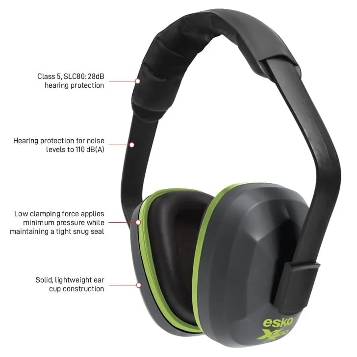 X300 Ear Muffs Class 5, 28db Protection